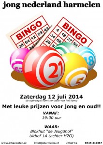 Bingo Poster 2014